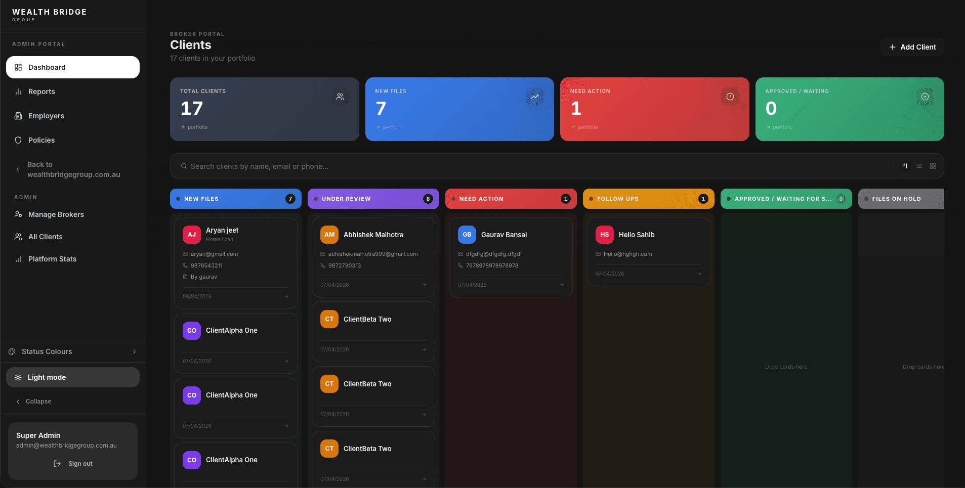 Activity Timeline
