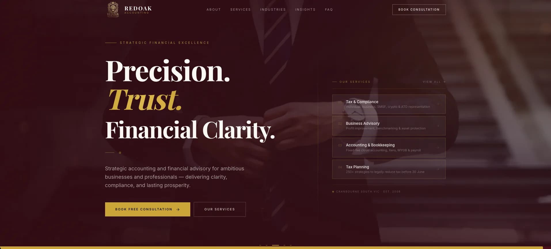 RedOak Accounting screenshot